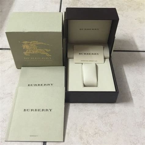 burberry watch box ebay|burberry watch for women.